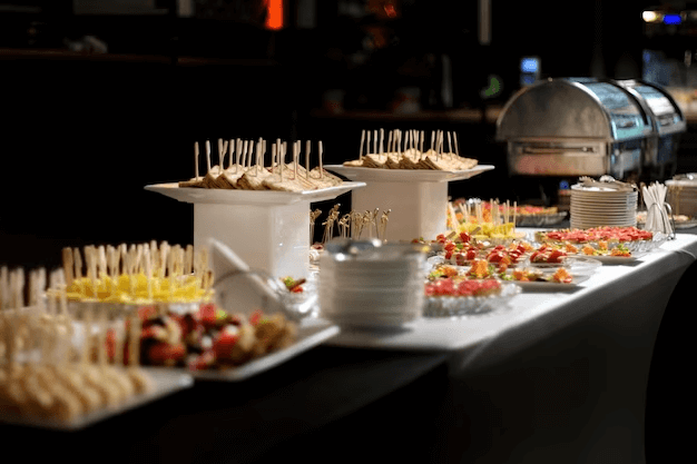 Outdoor catering for birthday parties